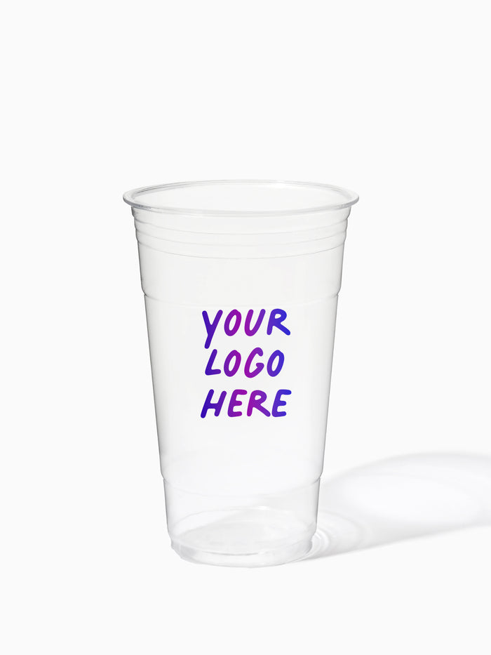 GO 24oz Classic Recyclable PET Cup - Bulk - 600/Case