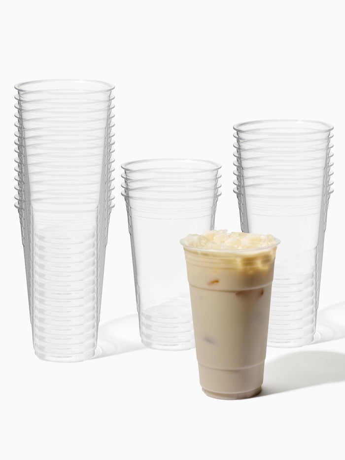 GO 24oz Classic Recyclable PET Cup - Bulk - 600/Case