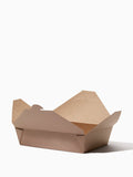 GO 54oz Paper To Go Box PE Liner Kraft - Bulk - 200/Case