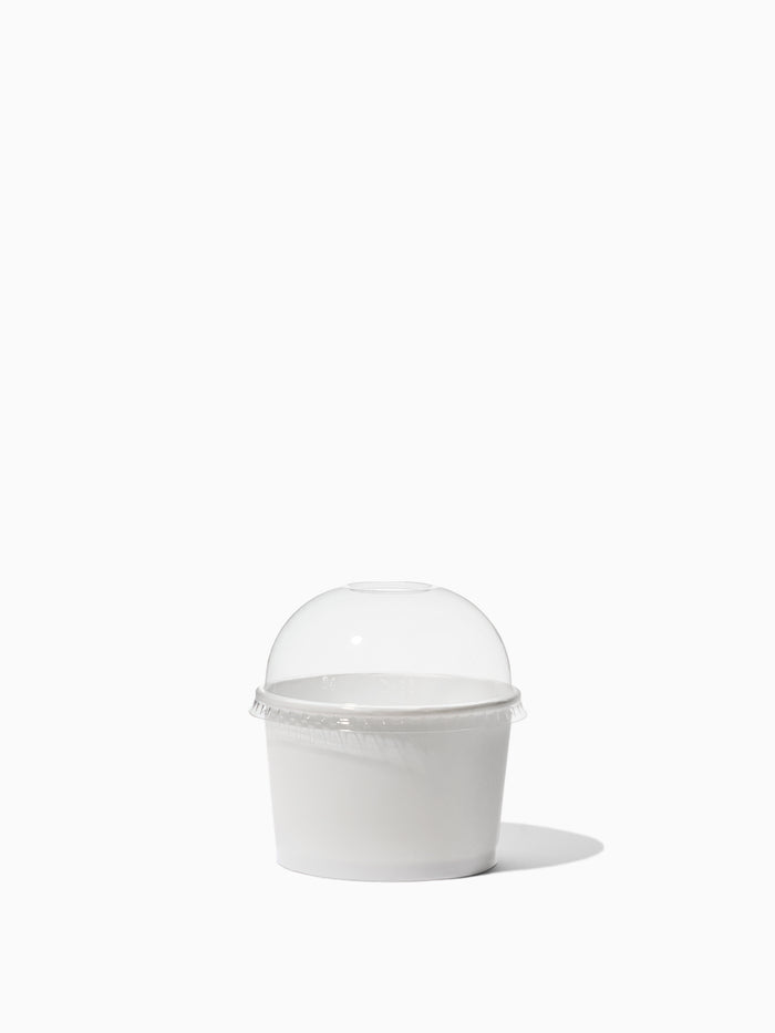 GO 6oz Paper Ice Cream Cup 96mm PE Liner - Bulk - 1000/ Case