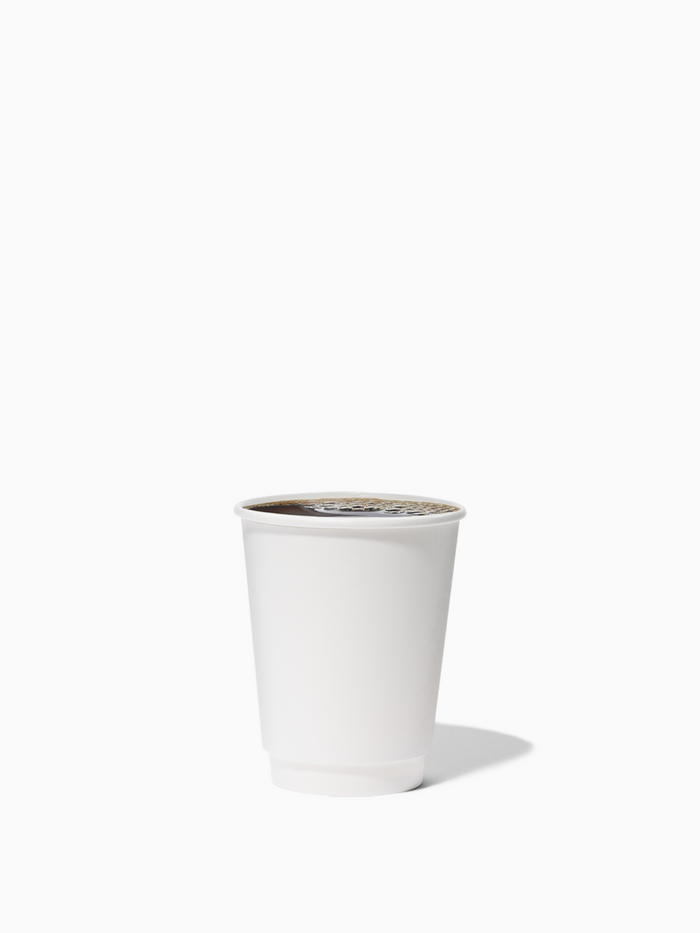 GO 8oz Double Wall Paper Cup 80mm Recyclable Cup - Bulk - 500/Case