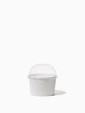 GO 8oz Paper Ice Cream Cup 96mm PE Liner - Bulk - 1000/ Case