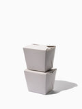 GO 8oz Paper To Go Box PE Liner White