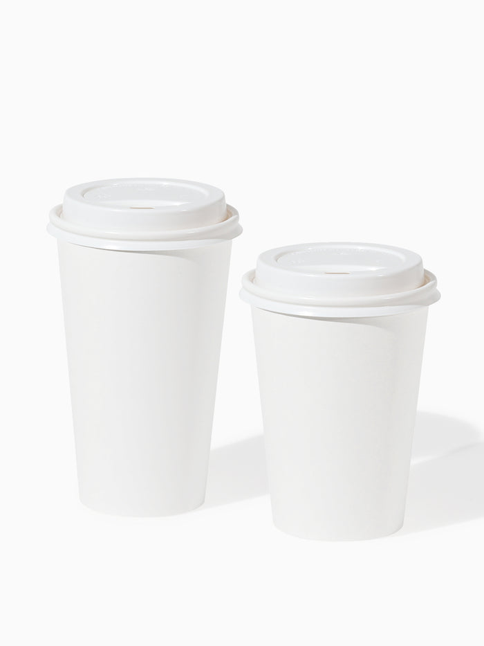 GO Sip 80mm Lids for Paper Cups - Bulk - 1000/Case
