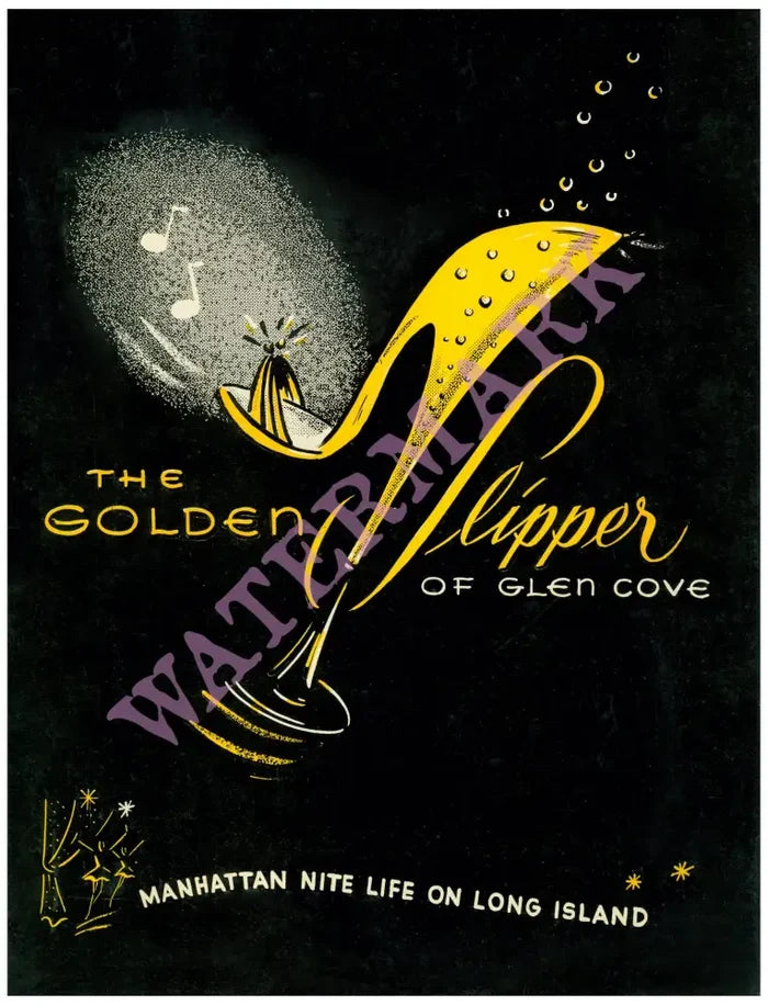 Golden Slipper Restaurant and Nightclub, Glen Cove, Long Island, 1960s