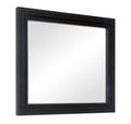 Grand Lavander Mirror in Brushed Graphite