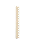 Granilla 4 Square Aluminum Tile Trim in Cream