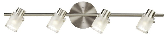GW7043N4SN 4 Light Wall Light in Satin Nickel