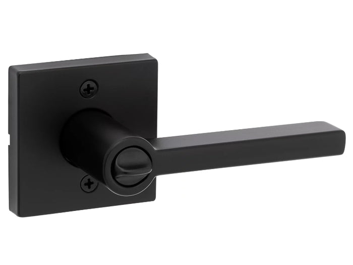 Halifax Keyed Lever Entry in Matt Black