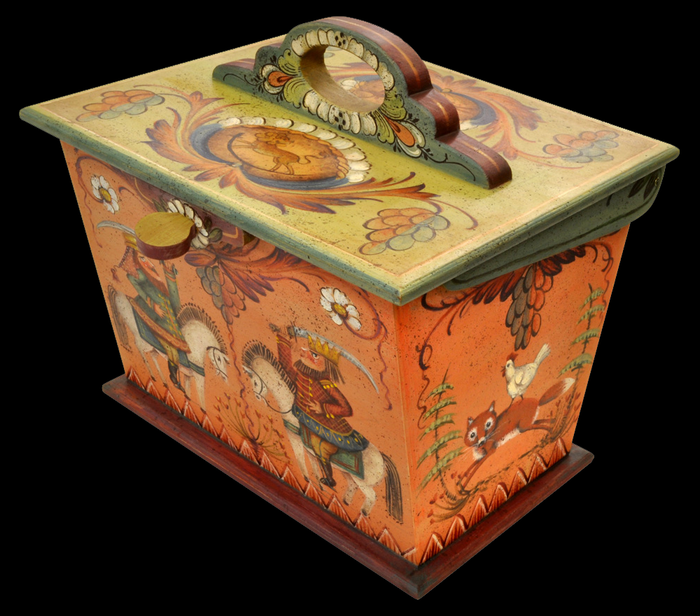 Hallingdal Rosemaling Pictorial Painting Online Class