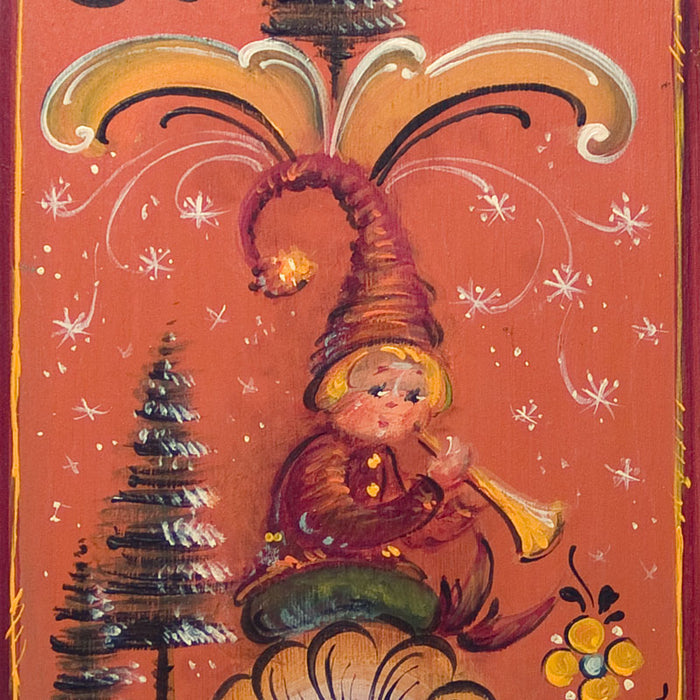 Hallingdal Rosemaling Sled - JP3235