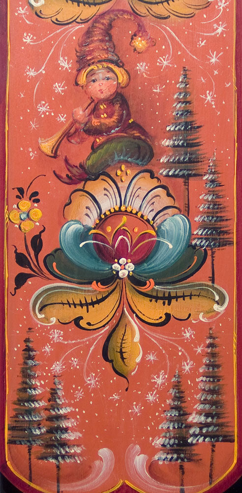 Hallingdal Rosemaling Sled - JP3235