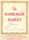 Hamburger Hamlet, Los Angeles 1960s Menu Art