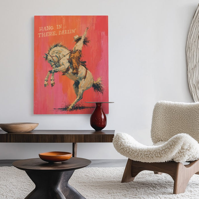 Hang In There Canvas — Canvas Vertical #02
