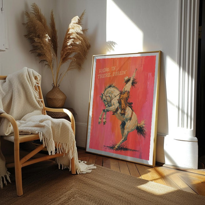 Hang In There — Art Print Vertical #02