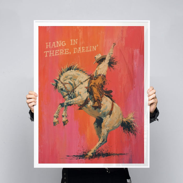 Hang In There — Art Print Vertical #03