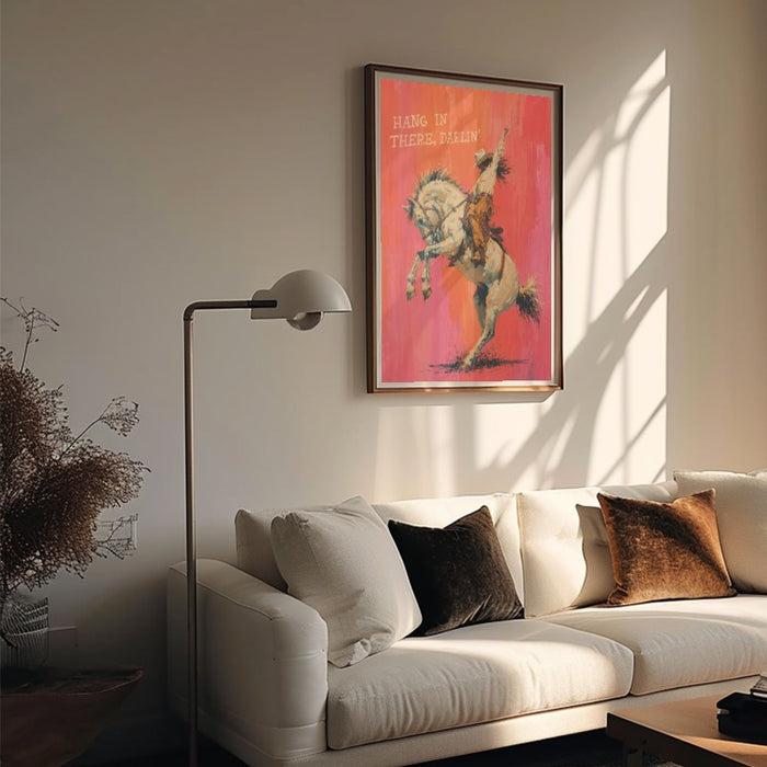 Hang In There — Art Print Vertical #05