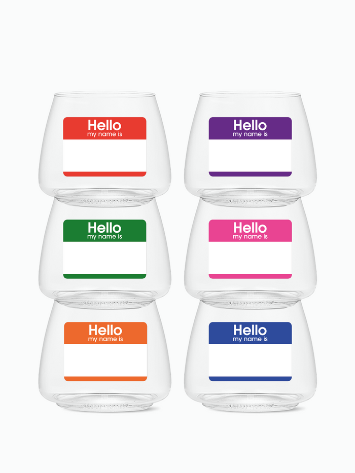 Hello My Name Is - POP 12oz Rocks