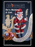 He's Making A List Ornament - JS033