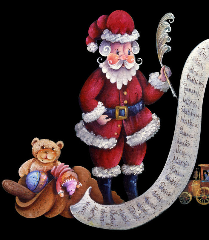 He's Making A List Ornament - JS033