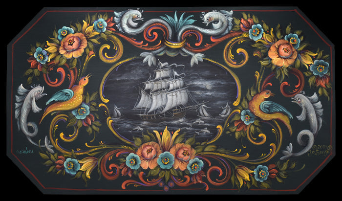 Hindeloopen Inspiration - Blue Dolphin - JP3383 Class