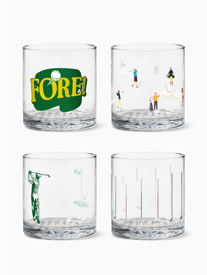 Hole in One - RESERVE 12oz Old Fashioned Tritan™ Copolyester Glass