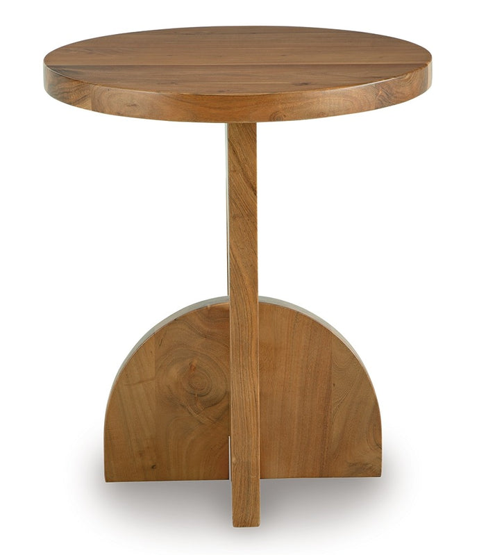 Hollbourne Accent Table in Brown