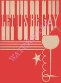 Hotel New Yorker, Let Us Be Gay 1935 Menu Art