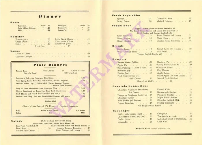 Hotel Pennsylvania, New York 1934