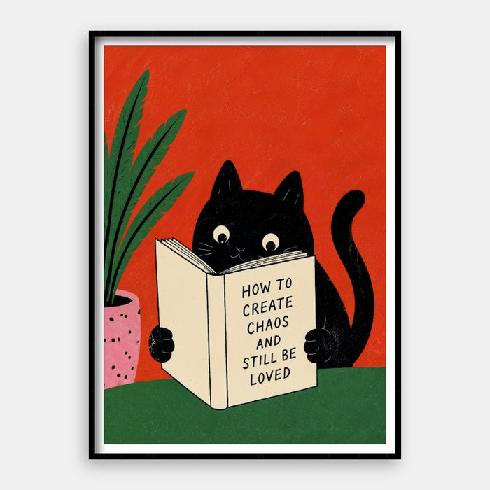 How To Create Chaos — Art Print Vertical #01