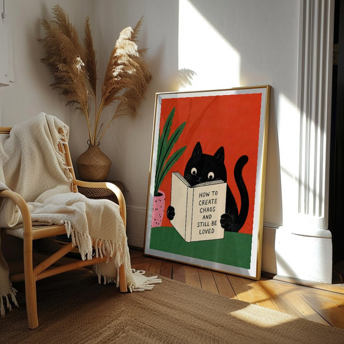 How To Create Chaos — Art Print Vertical #02
