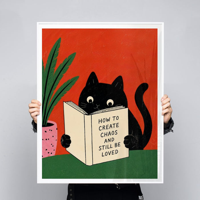 How To Create Chaos — Art Print Vertical #03