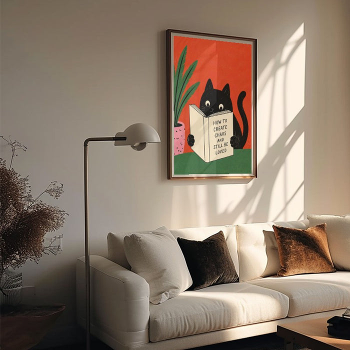 How To Create Chaos — Art Print Vertical #05