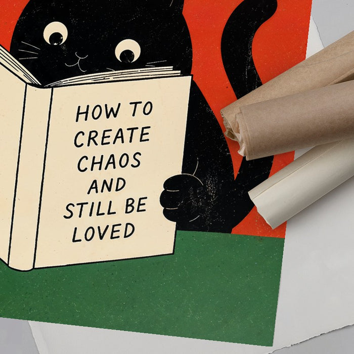 How To Create Chaos — Art Print Vertical #06