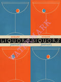 Howard Johnson's Liquors 2, USA 1950s Menu Design
