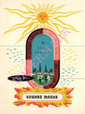 Howard Manor, Palm Springs 1960s Menu Design