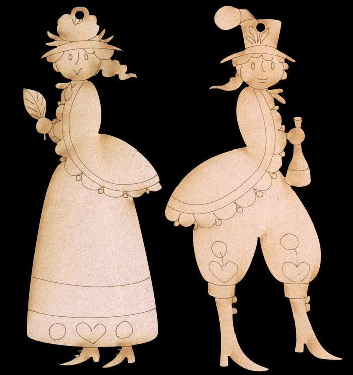 Hungarian Merry Makers Ornaments - JO001