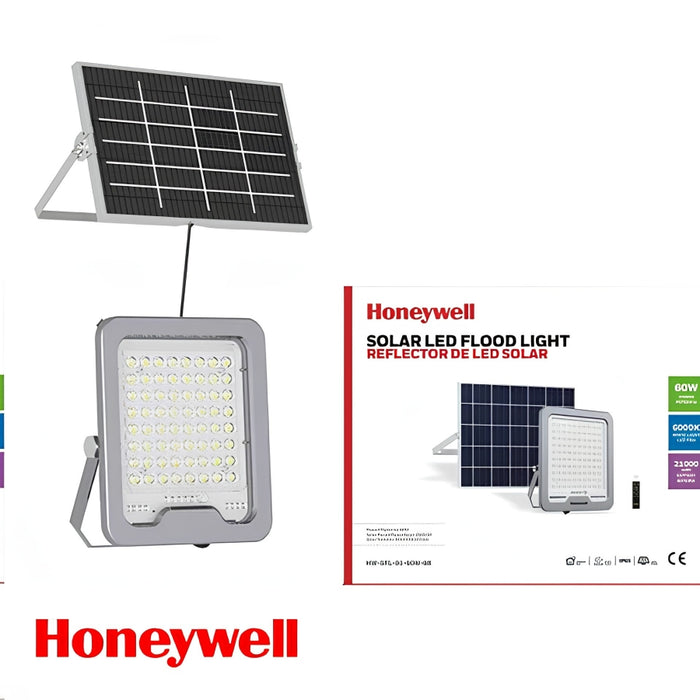 #HW-SFL-60W Outdoor Solar Flood Light in Grey