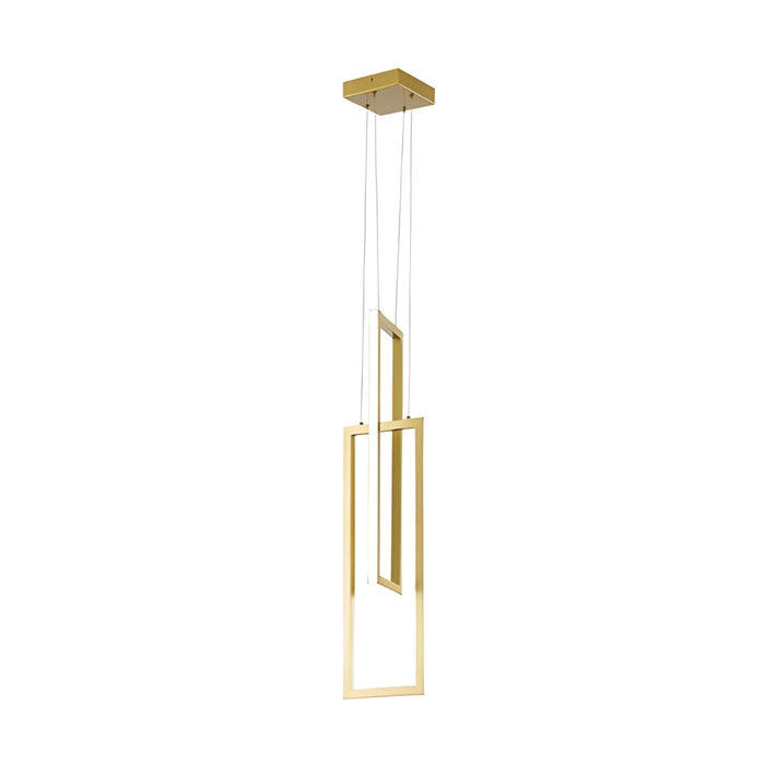 #IL-DEC-1318 LED Pendant Light in Gold
