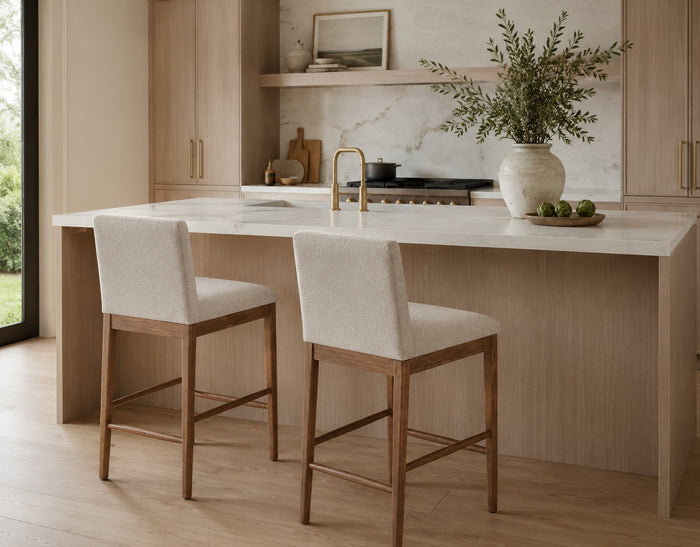 Isanti Upholstered Counterheight Barstool