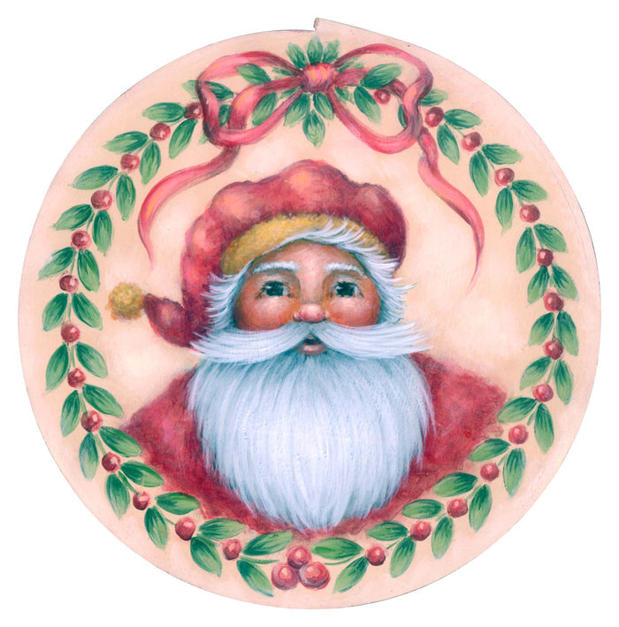 Jolly Santa Coaster Set - By Kris Bradel - JP3426