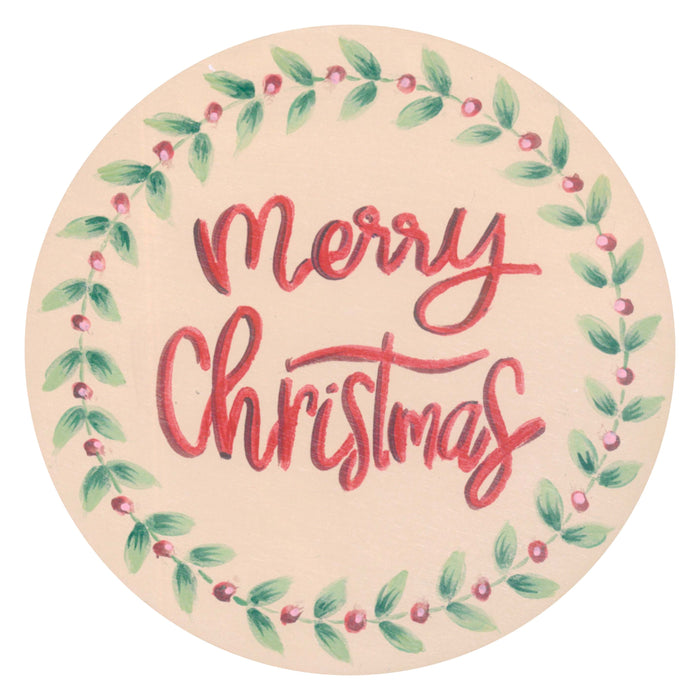 Jolly Santa Coaster Set - By Kris Bradel - JP3426