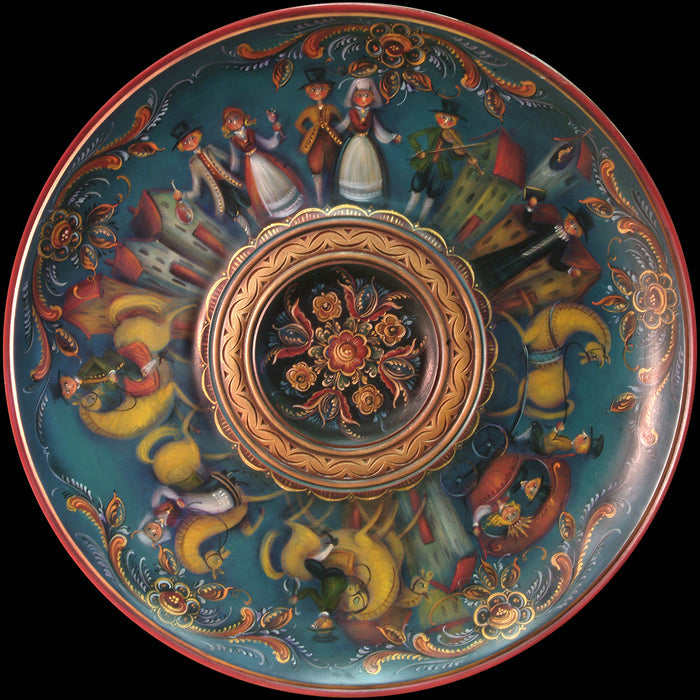 JP3069 - Vest Agder Wedding Procession Bowl