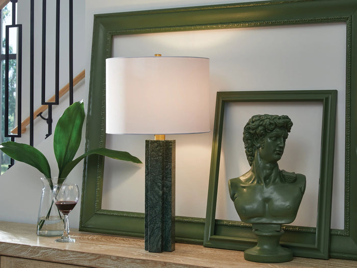 Keegan Table Lamp in Green