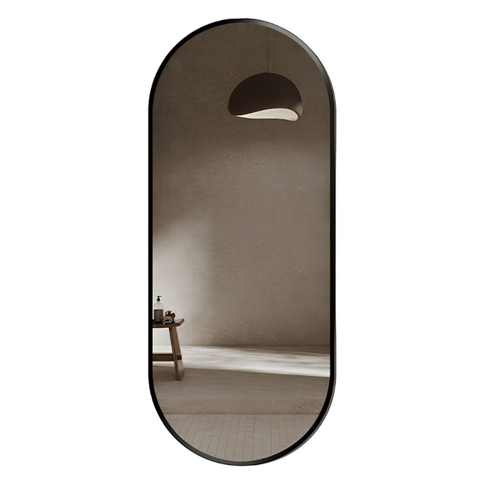 #KH-50184 Mirror Oval in Black