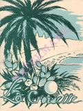 La Croisette, New York 1961 Menu Art