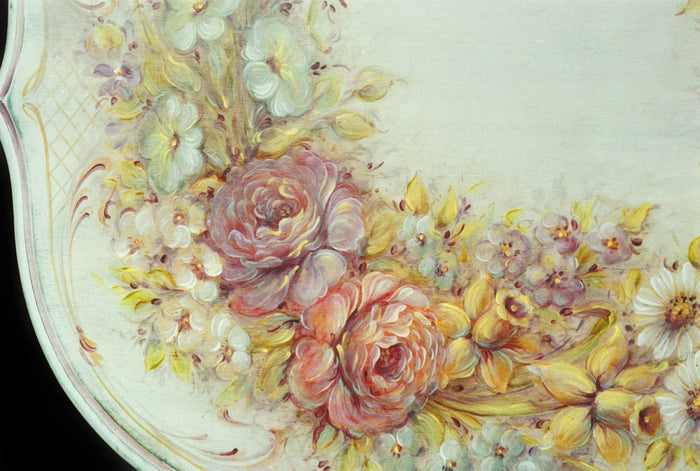Lace Edged Florals