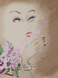 Le Restaurant Francais Wine List, New York World’s Fair 1939 Menu art