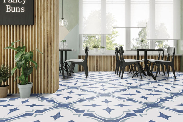 Lesa 17x17" Ceramic Floor Tile