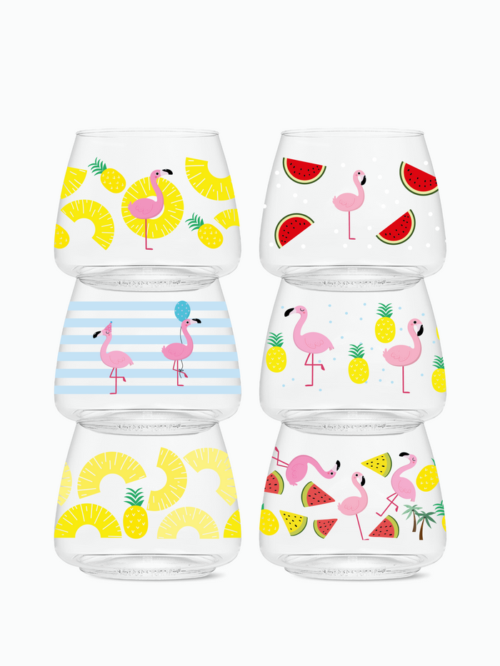 Let's Fla-mingle - POP 12oz Rocks